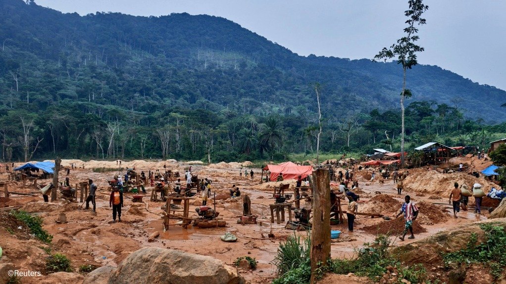 Artisanal mining in the DRC