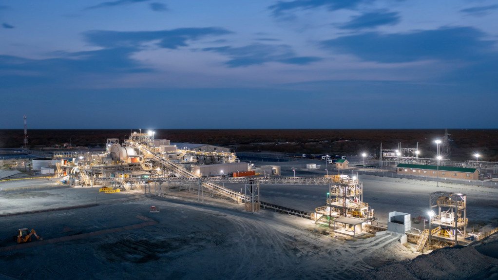 The Motheo copper mine in Botswana