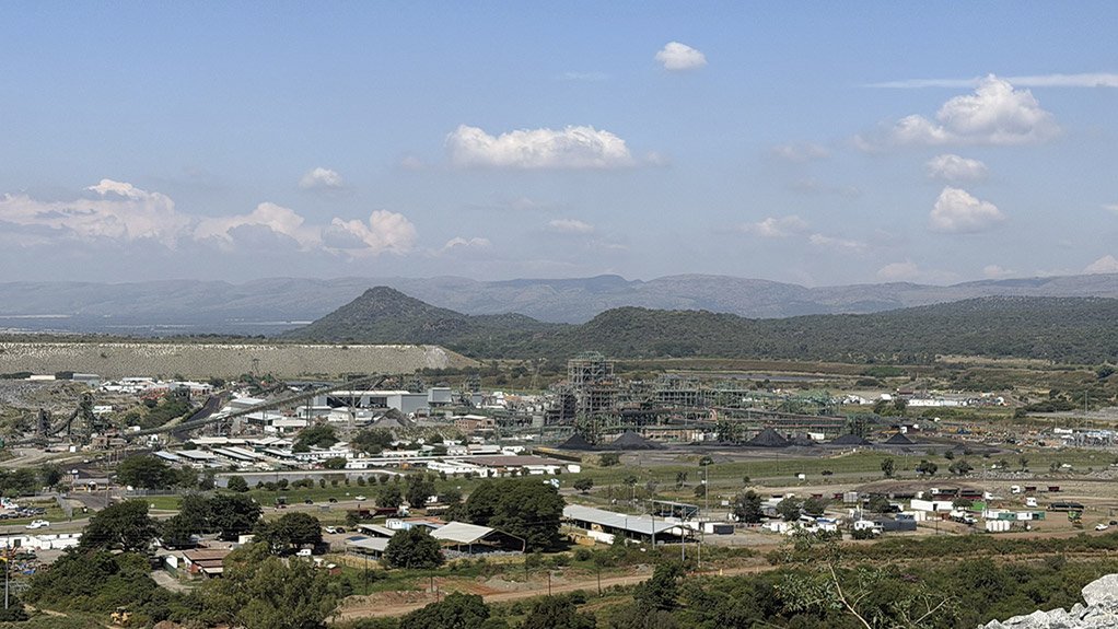 The Tharisa Minerals plant where the ore from the new underground operation will also be processed