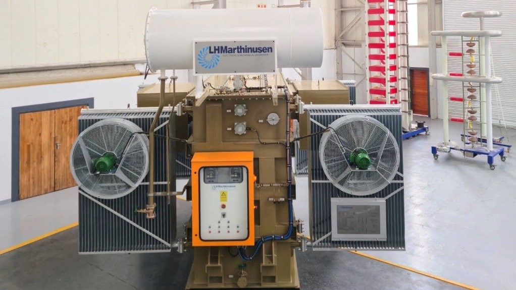 LH Marthinusen nears completion of two 30 MVA transformers for a mining house in Botswana  