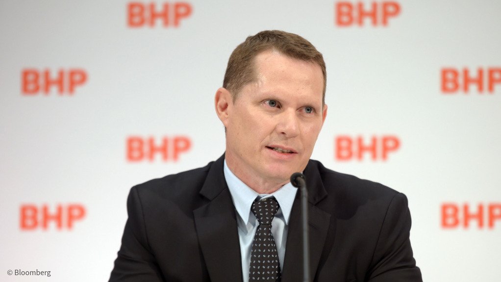 BHP incoming CEO Brandon Craig