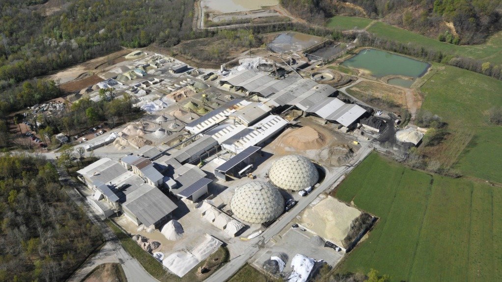 Minerali Industriali glass minerals operation