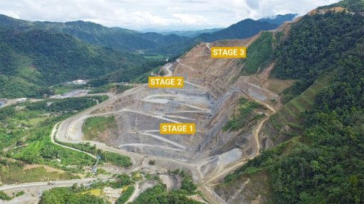 Runruno gold mine, in the Philippines