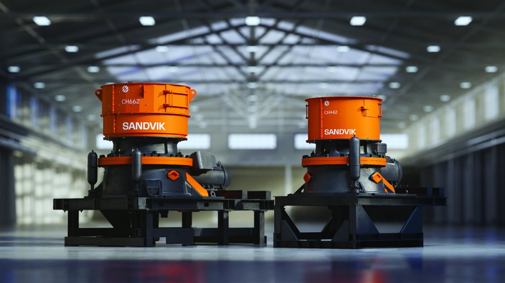 Image of Sandvik Rock Processing cone crushers