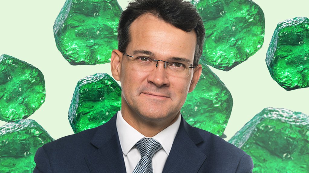 Gemfields CEO Sean Gilbertson.