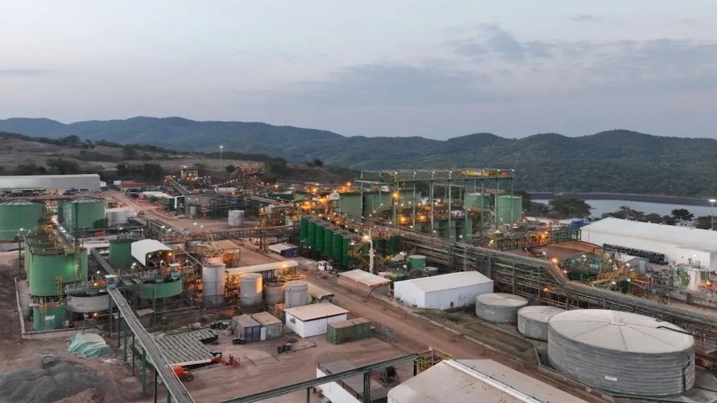 Kayelekera rocess plant back end during commissioning