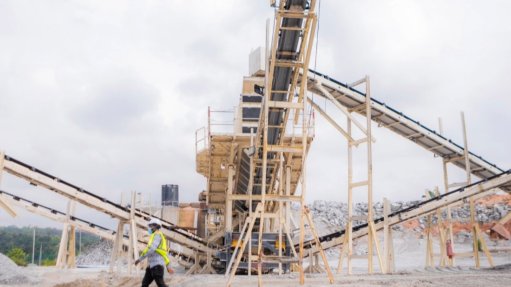 Processing equipment at the Segilola mine