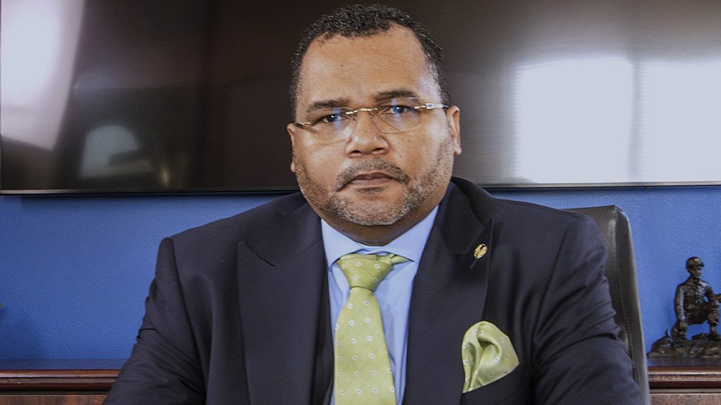 President of the Junior Mining Council Fred Arendse 