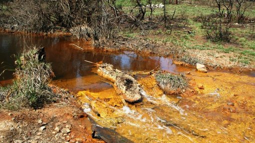 LEGACY ISSUE Acid mine drainage, particularly in Gauteng, is a long-standing issue, following the post-boom closure of underground gold mines during the twentieth century
