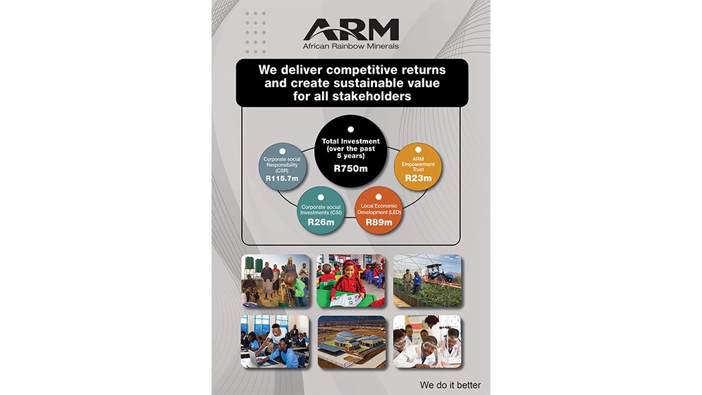 ARM says South African mining investment impacts far beyond minerals extraction 