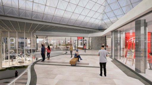 Rendering of the Golden Acre precinct redevelopment