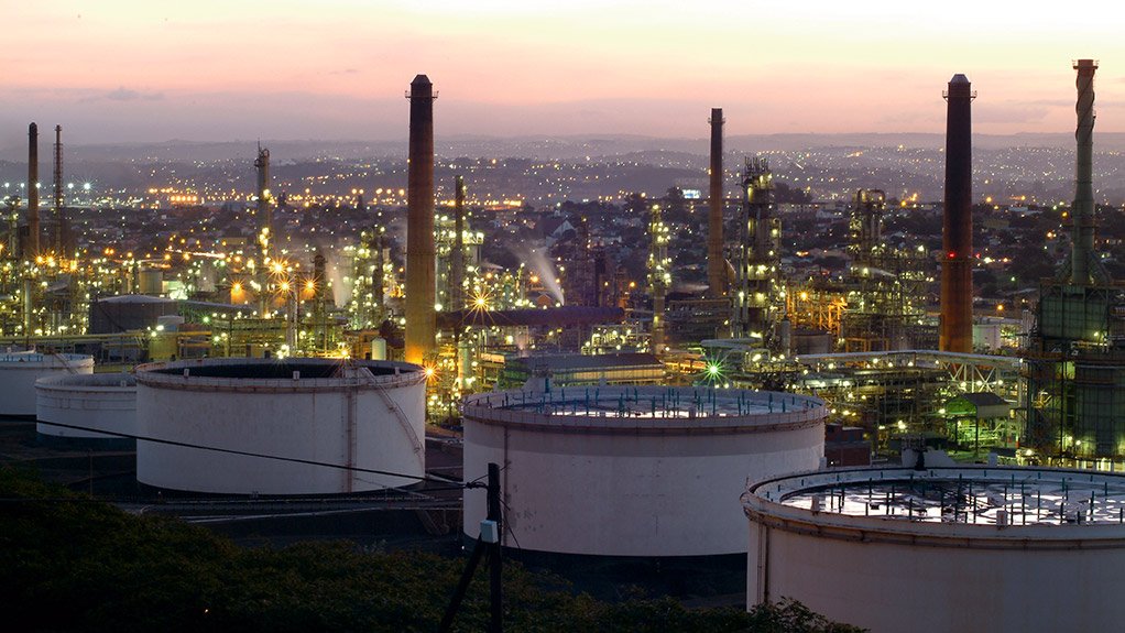 A file photo of the Engen refinery site in Durban