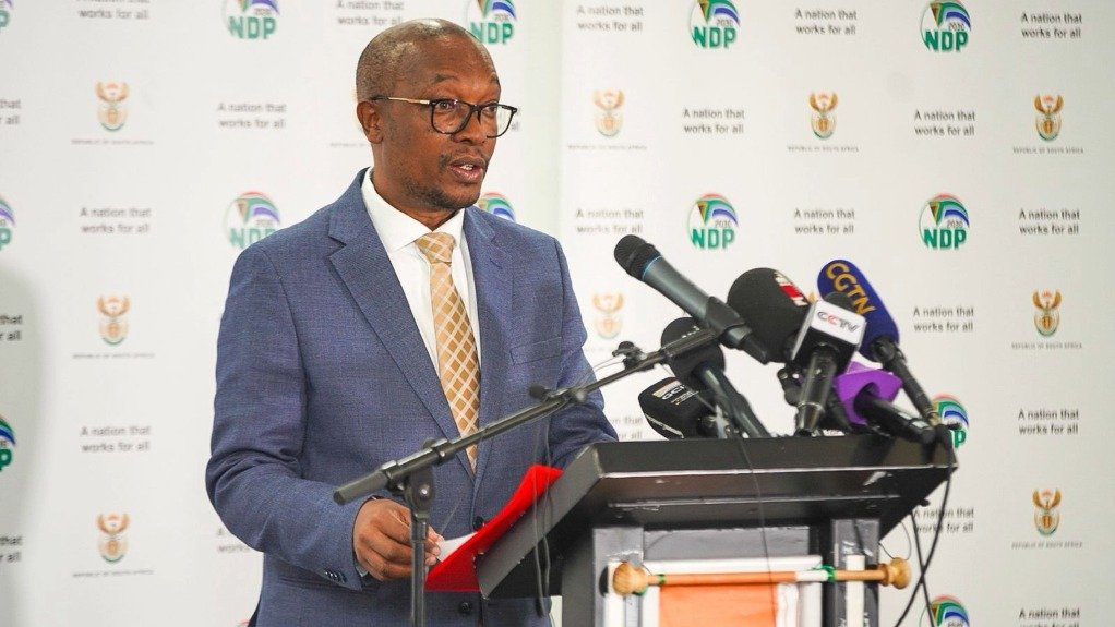 Minister of Trade, Industry and Competition Parks Tau