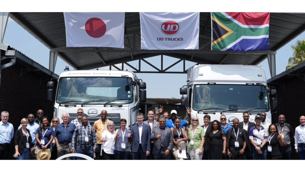 An image of the attendees at the UD Trucks 2026 Media Engagement event 
