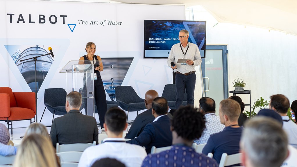 Talbot’s management team at the launch of the Industrial Water Security Hub