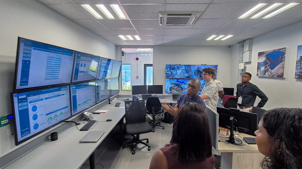 The new industrial Water Security hub features a Smart Water Control Centre
