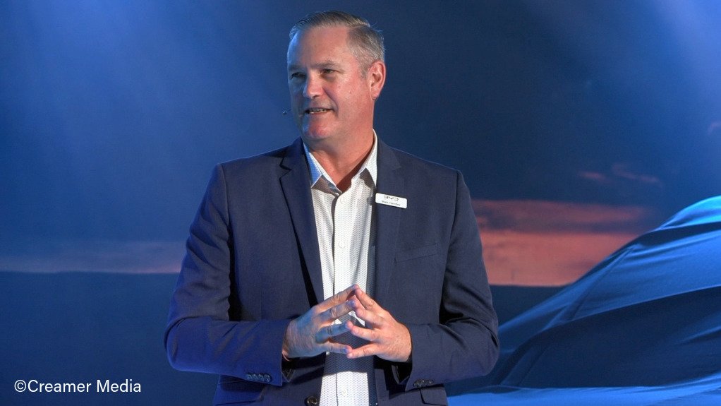 BYD Auto South Africa commercial director Mark Handley 