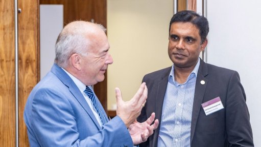 Coventry University Vice-Chancellor and Group CEO Prof John Latham and Stellenbosch University Rector and Vice-Chancellor Prof Deresh Ramjugernath