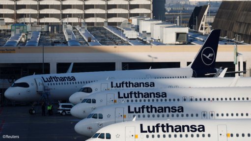 Lufthansa-branded aeroplanes