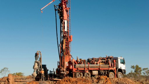 A generic image of a drill rig
