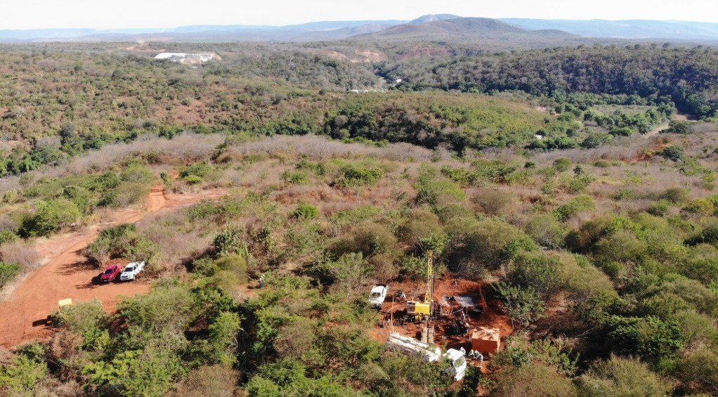 Bandeira project area, in Brazil 