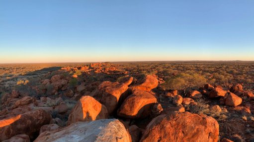 Cosmo gold project area in Western Australia