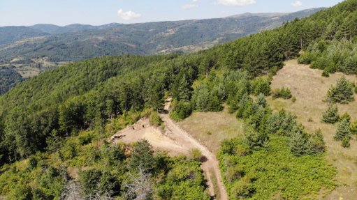 Tlamino gold project area, in Serbia