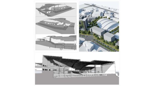 Impressions of the proposed development at the precinct