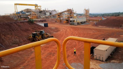 Newmont's Ahafo North gold mine, in Ghana