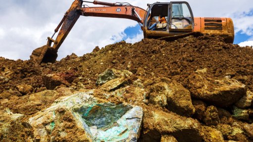 Equipment in operation at the Weda Bay mine 