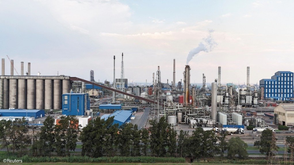 Sasol's Sasolburg plant