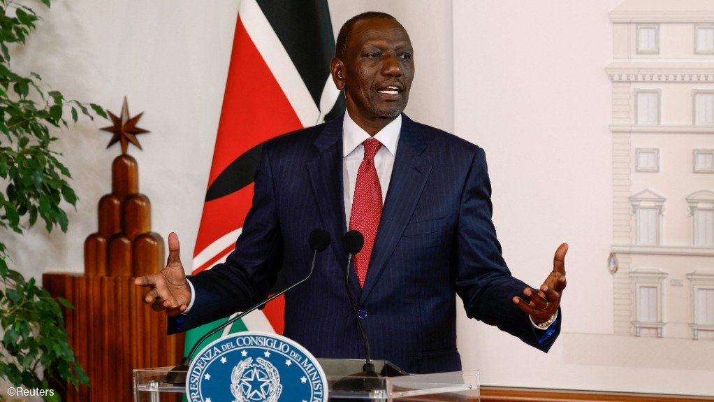 Kenyan President William Ruto