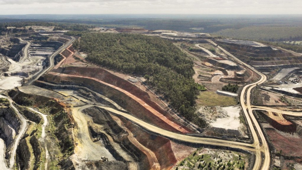 Greenbushes mine, in Western Australia
