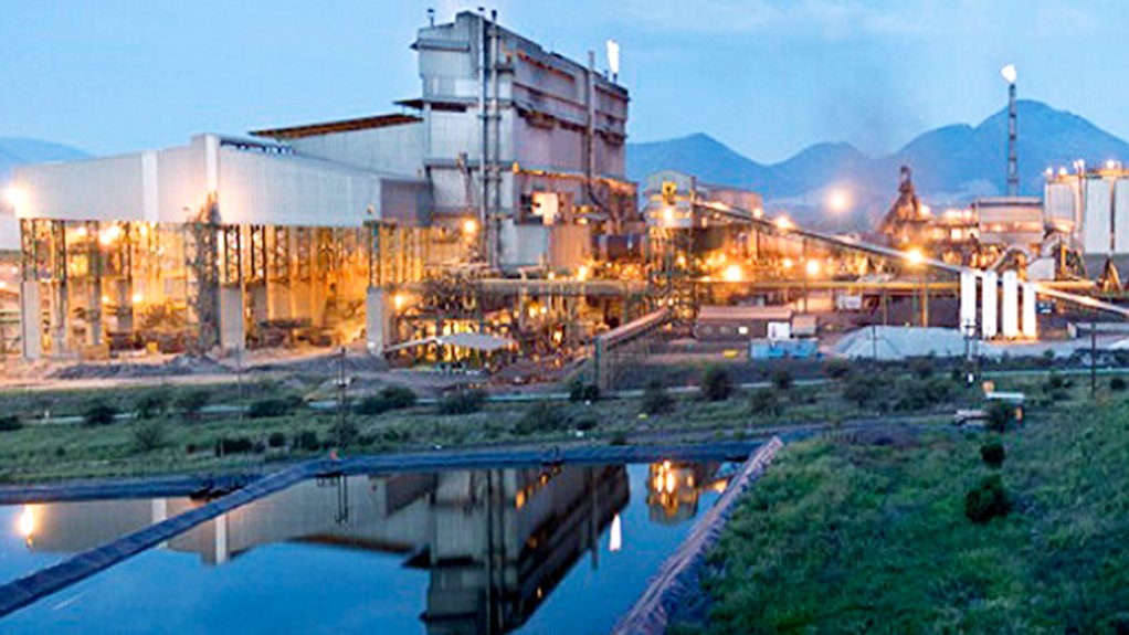 Glencore Merafe Chrome Venture ferrochrome plant.