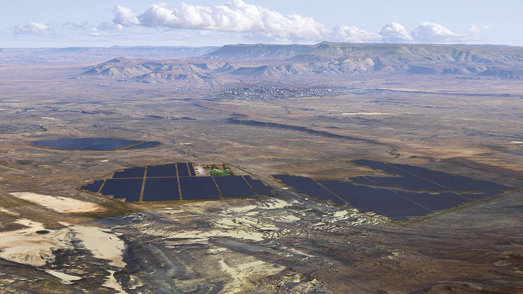 PROJECT ACTIVITY: Financial close on the 380 MW Beaufort West Solar PV facility, an artist impression of which is shown here, increased the number of Mulilo projects to have reach the milestone this year to four. The independent power producer’s other project announcements relate to theOrkney Solar PVproject located in the North West province, as well as theMiddlepunt Solar PVandMercury battery storage projects in the Free State. The financial close announcements add credibility to a R15-billion investment pledge made by Mulilo at the South Africa Investment Conference in March.
