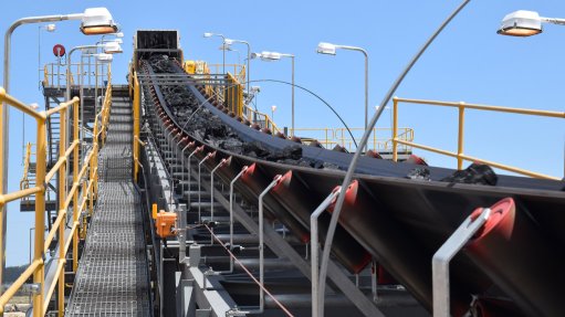 Whitehaven Coal conveyor