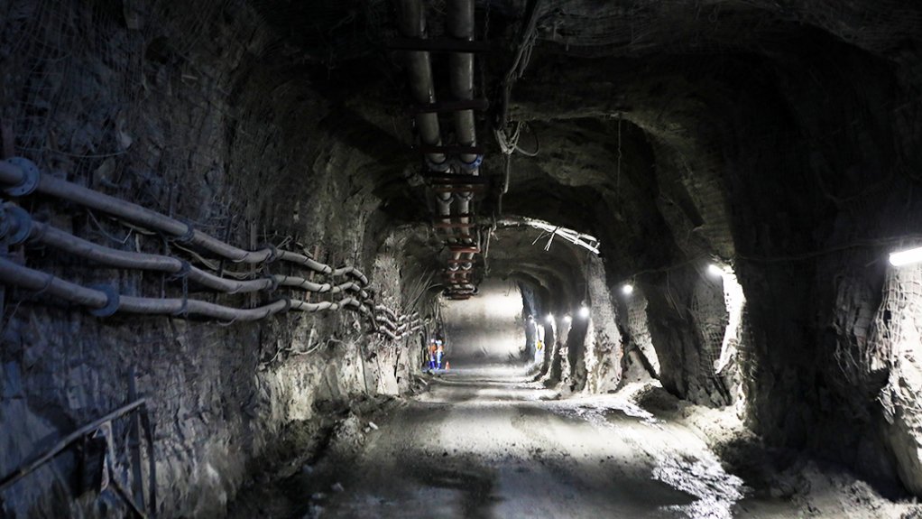 The Venetia underground mine