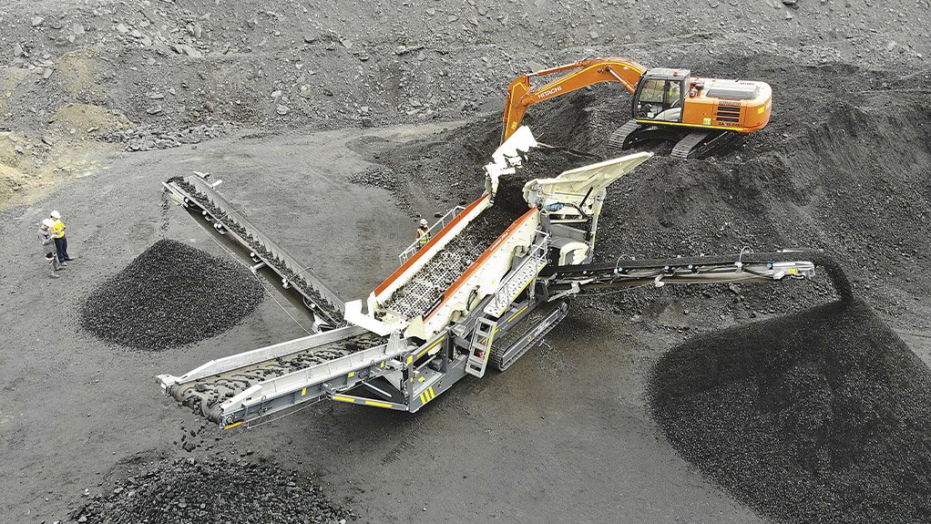 A Metso crushing solution in operation on site, supplied and supported by Pilot Crushtec as part of its long-standing partnership with Metso