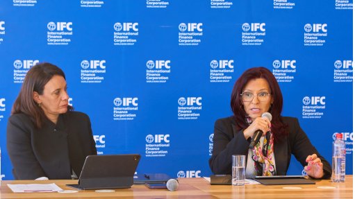 IFC principal country officer for South Africa Amina El Zayat and IFC regional director for Southern Africa Claudia Conceicão