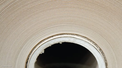 A roll of paper