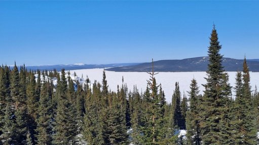 Lac Carheil graphite project site in Québec