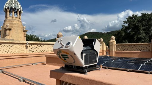 The DJI Dock 3 which is deploying a security drone at Steyn City
