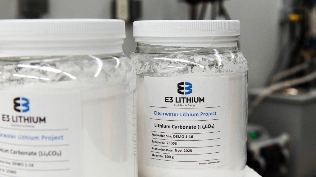 E3 battery-grade lithium carbonate
