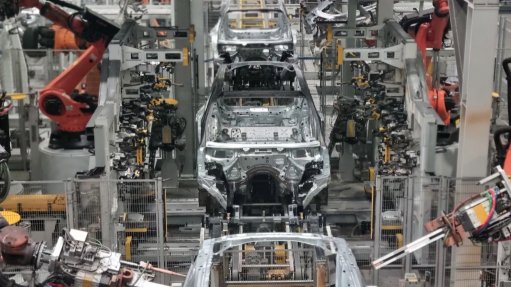 An image from BMW's Rosslyn plant 