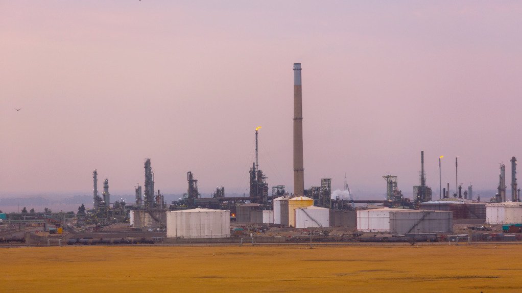 The Natref refinery in Sasolburg