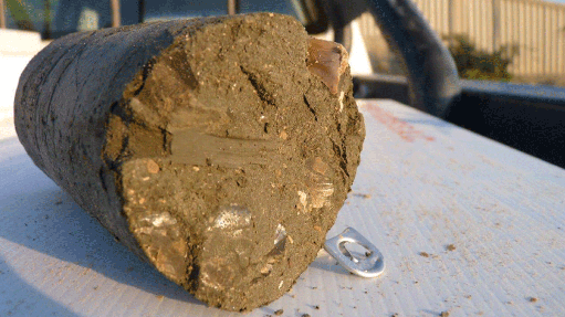 Phosphate drill core