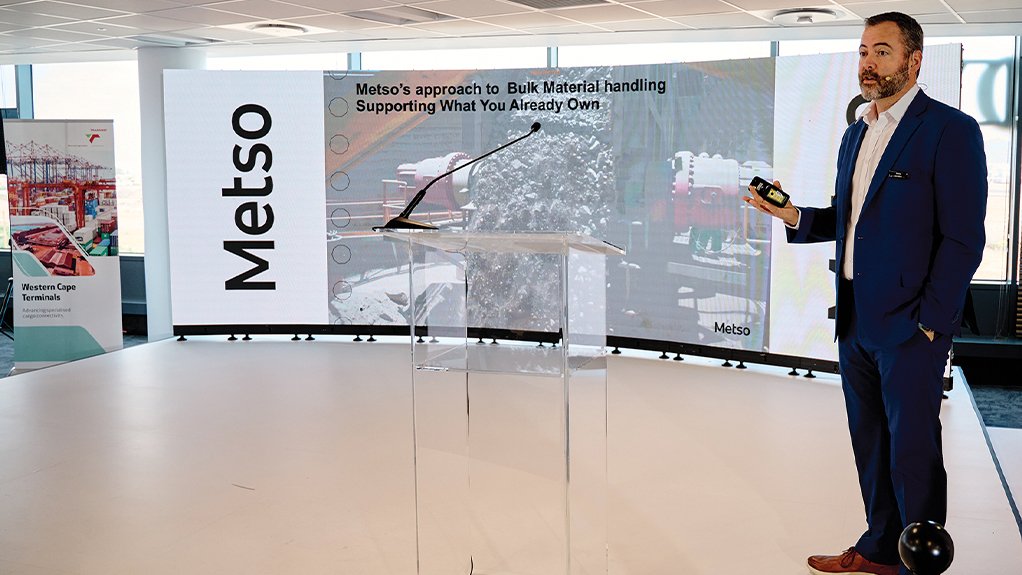 Jonathan Allen 
Metso SVP for grinding, bulk and pyro