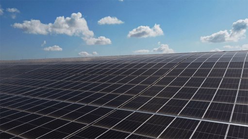 Solar PV panels installed on a rooftop