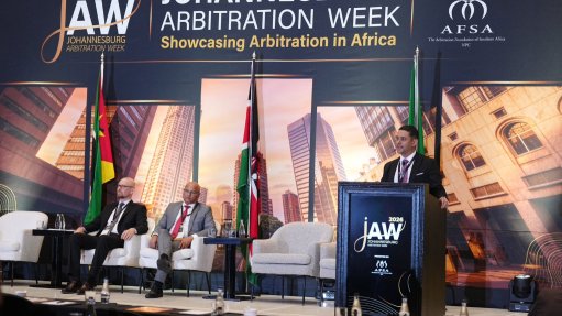 An image of the Johannesburg Arbitration Week panellists