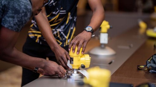 An image of a product demonstration